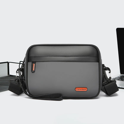 High Quality Soft PU Leather Male Small Shoulder Bag Fashion Men's Mini Handbag Casual Male Day Clutch Phone Bag