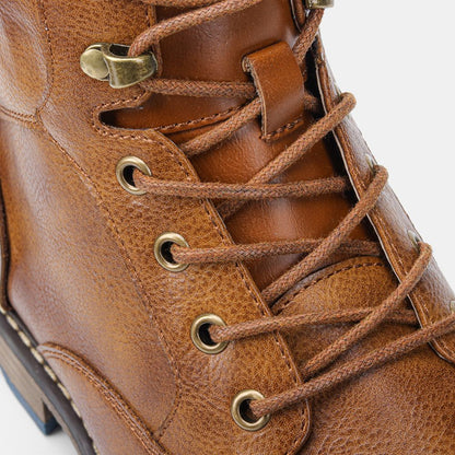 Botas Masculinas de Cano Curto Tamanho 39-45 Botas de Couro Masculinas Marca #AL605