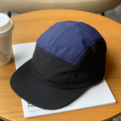 Quick-drying 63cm Large Flat Baseball Cap Men  Women Light  Breathable Sports Short Brim 5 Panel Running Hat Nylon Hats for Men