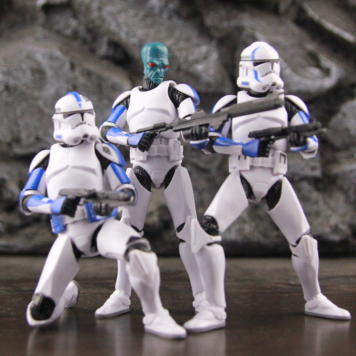Star Wars 501st Legion ARF ARC Trooper Jesse Hardcase Commander Bane Denal Tup Dogma Boneco de Ação 6" Fase 2 Rex Team Clone Brinquedo