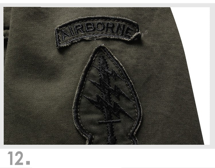 New 2023 Casual Army Military Jacket Men Plus Size M-6XL Jaqueta masculina Air force one Spring & Autumn Cargo Mens Jackets Coat