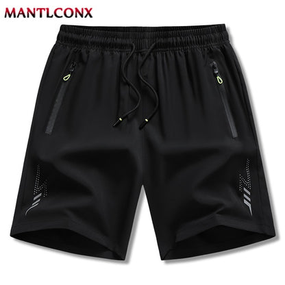 Summer New Men's Shorts Gym Fitness Quick Dry Running Sports Board Shorts Men Classic Joggers Bottom Black Short Pants Man M-4XL