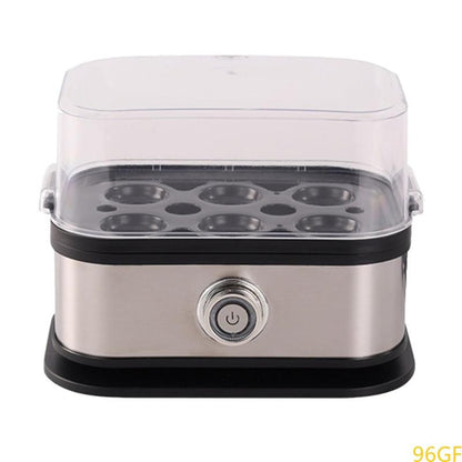 Space Saving Eggs Boiler 200W Automatic Cooker 6 Eggs Capacity Electric Steamer Multi Functional Kitchen Appliance