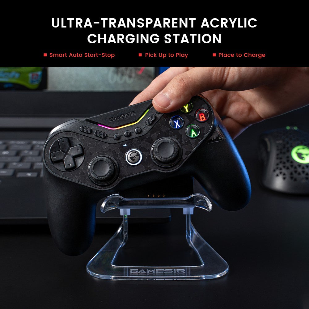 GameSir Tarantula Pro Switch 2 Controller Wireless Gamepad with 9 Mappable Buttons 6-Axis Gyroscope Hall Effect Triggers and NFC