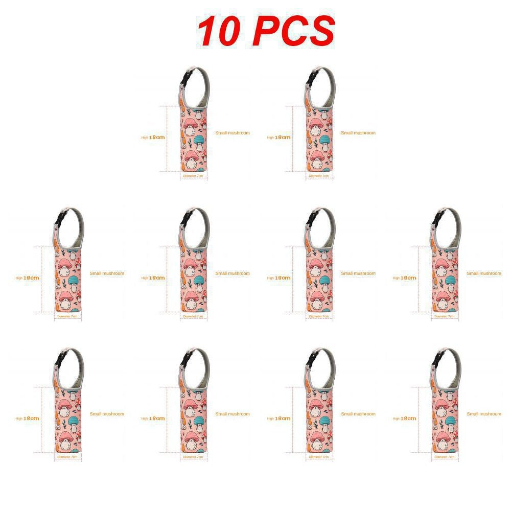 Baby Bottle Cover Portable Water Bottle Case Sleeve Sports Insulation Water Bottle Covers Pouch With Strap Holder Bottle Bag