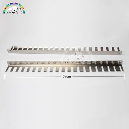 Gancho de intubação endotraqueal em aço inoxidável 304, suporte de tubo endotraqueal, rack de cânula traqueal, clínica veterinária