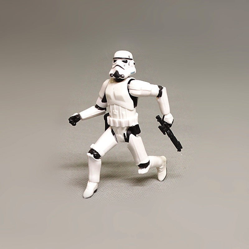 Star Wars Black Warrior Bai Bing Invisible Clone Trooper Display de boneco articulado 1/8 escala 3,75