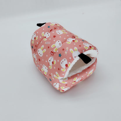 Ninho de Hamster Bolsa de Mel Esquilo Ramo de Flor Brilhante Porquinho-da-índia Porco-da-holanda Gato Longo Suprimentos de Aquecimento de Inverno para Animais de Estimação Gaiolas de Algodão