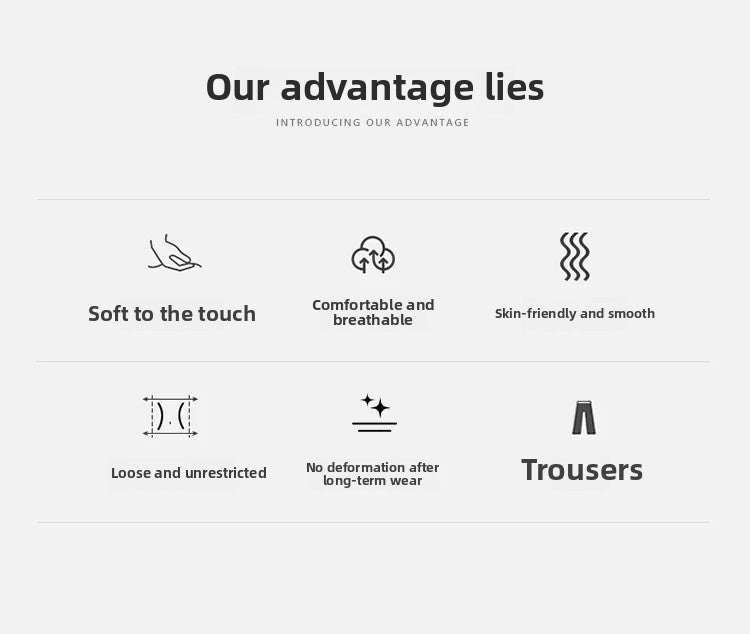 New Hot Sale Of The Season Modal Loose Fit Men's Sleepwear Thin Home Pants Single Piece Summer Long Thin Home Pants Comfortable