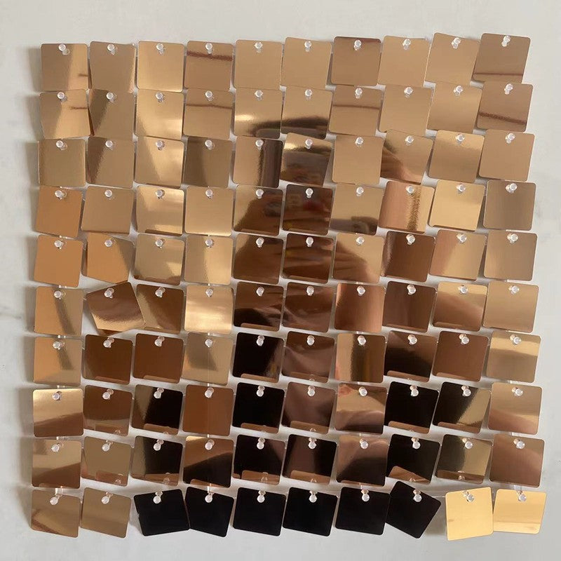 30Pcs/150x180cm Hot Shimmer Wall Panels Shaking Glitter with Wind Party Backdrop for Wedding Birthday Indoor Outdoor Sequin Wall