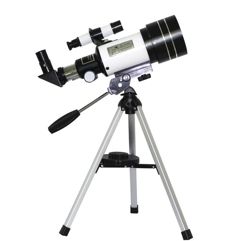 Telescópio Astronômico 30070 com Espelho Localizador Tripé Clipe de Telefone Alta Ampliação Entrada Usando Observação Astronômica de Estrelas