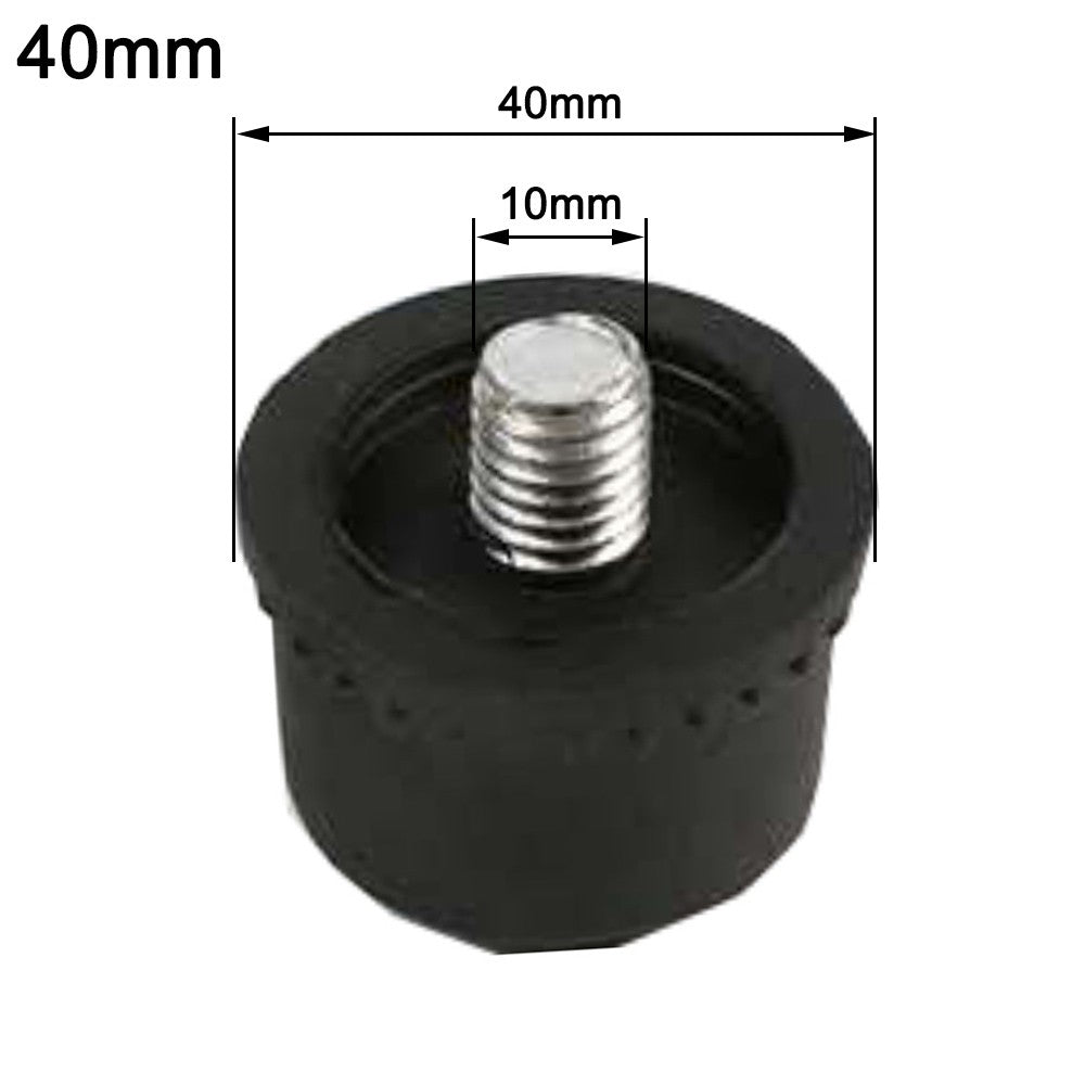 Martelo de nylon com cabeça de borracha dupla face para vidros, contas de janela e ferramentas manuais DIY de 25 mm/30 mm/35 mm/40 mm