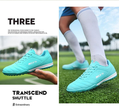 New Men Football Boots Men Soccer Shoes Adults Society Football Cleats Ultralight Training Soccer Sneakers Outdoor Lagre Size 47