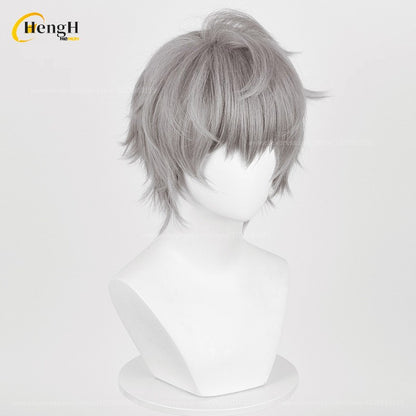 Em estoque Anime Till Ivan Luka Sua Mizi Perucas Sintéticas de Anime para Cosplay Cabelo Resistente ao Calor Perucas de Festa de Halloween + Touca de Peruca Grátis