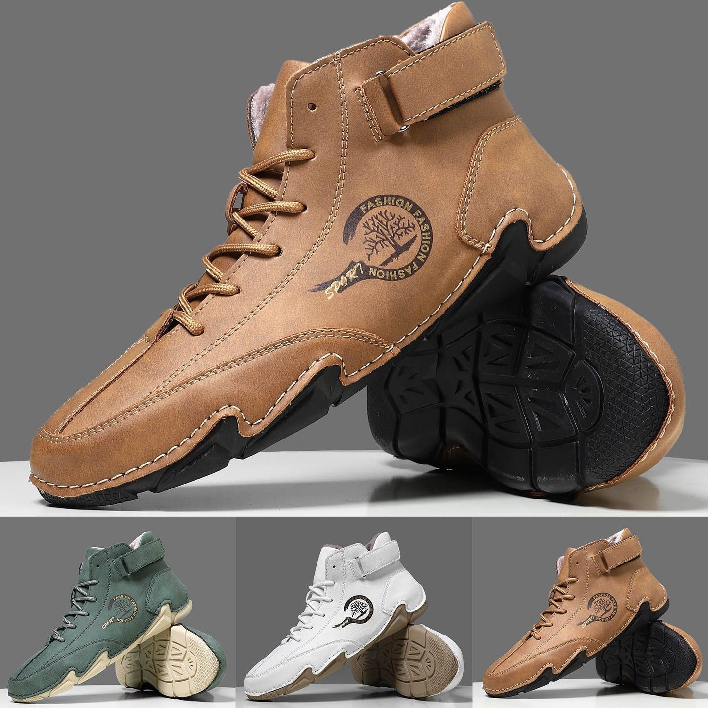 Shoe For Men Casual Winter Pull On Outwear Fashionable Classic Short Boots Pu Breathable Cool Boots Dress Shoes Tenis Masculino