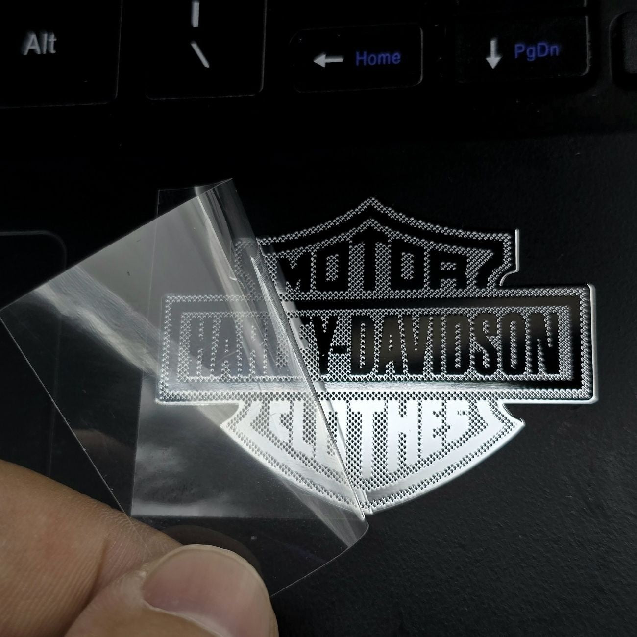 Adesivo de Capacete de Metal com Logotipo Retrô Personalidade Adesivo de Corpo de Motocicleta para Acessórios Harley Davidson Electra Glide 1250S PA1250