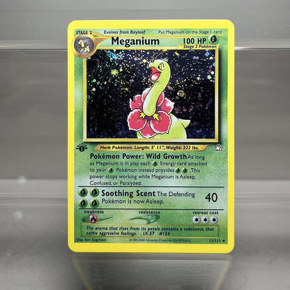 Cartas PROXY PKM Gym-Challenge/Neo-Genesis Lugia Typhlosion Rocket's Mewtwo PTCG Foil Game Collection Cards Game Toys