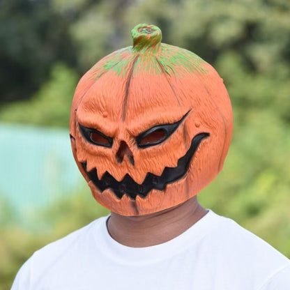 Halloween Latex Full Head Mask for Adults & Kids Animal, Pumpkin, Fox, Dog, Panda, Monkey Character Cosplay Costume Accessory
