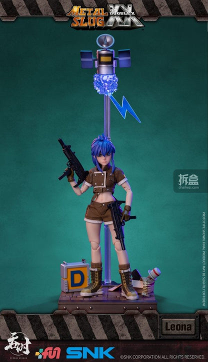 TUNSHI STUDIO Original Metal Slug Series Boneca de Pano de 6 polegadas Leona Clara Ralph Action Figura de Mobilidade Articulada Modelo de Brinquedos Presentes