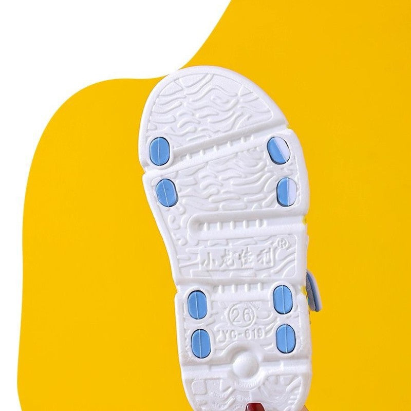 Kids Cartoon Sandals Baby Shoes Boy Soft Sole Rubber Non-slip Girls Sandals Toddler Children's Shoes Summer 2-10 Years