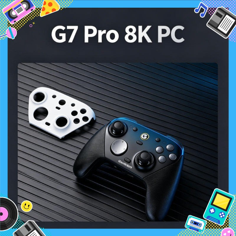 Game Sir G7 Pro 8K Aimlabs Game Controller Tmr Joystick 8000Hz Wired Gamepad for PC Steam Switch Android Apple One Click Wake NS