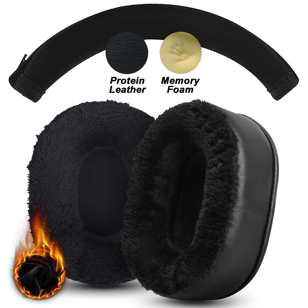 Earphone pads For REDRAGON H510 710 ZEUS-X RGB replacement Earpads headphones Earmuffs Soft cloth Memory Covers Sponge  Protein