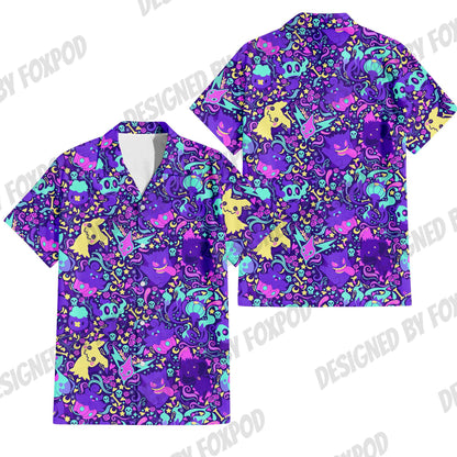 Hawaiian Shirts For Men Short Sleeve Tops New Coconut Treeo Graphic 3d Shirt Fashion Streetwear 5XL Summer Clothing Men's Blouse
