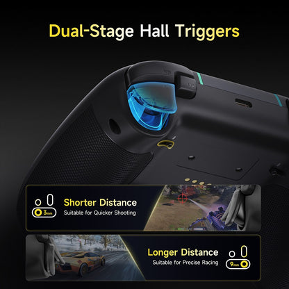 EasySMX X05 Pro Wireless Gamepad?Game Controller with Dual Rumble Motors, Impulse Triggers for PC Nintendo Switch Phone Steam TV