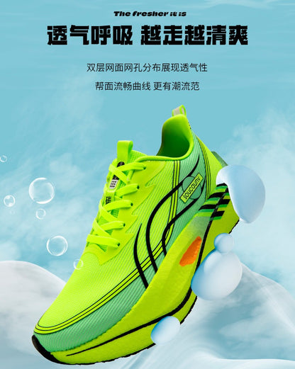 Running Shoes Casual Carbon Board Marathon Men Sports Tenis Air Breathable Women's Comfortable Athletic Nonskid Leisure Sneakers