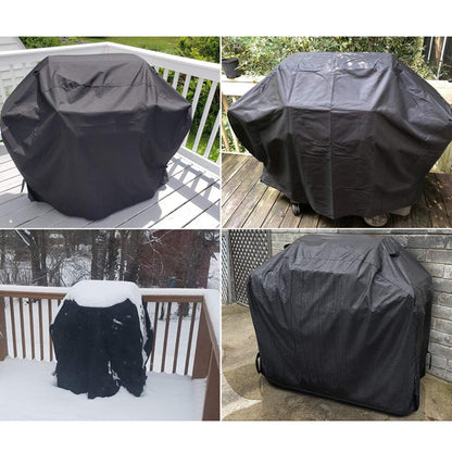 Outdoor Barbecue Gas Grill Cover Waterproof UV Protection Grill Cover Fade Resistant for Weber Holland Jenn-Air Brinkmann Grill