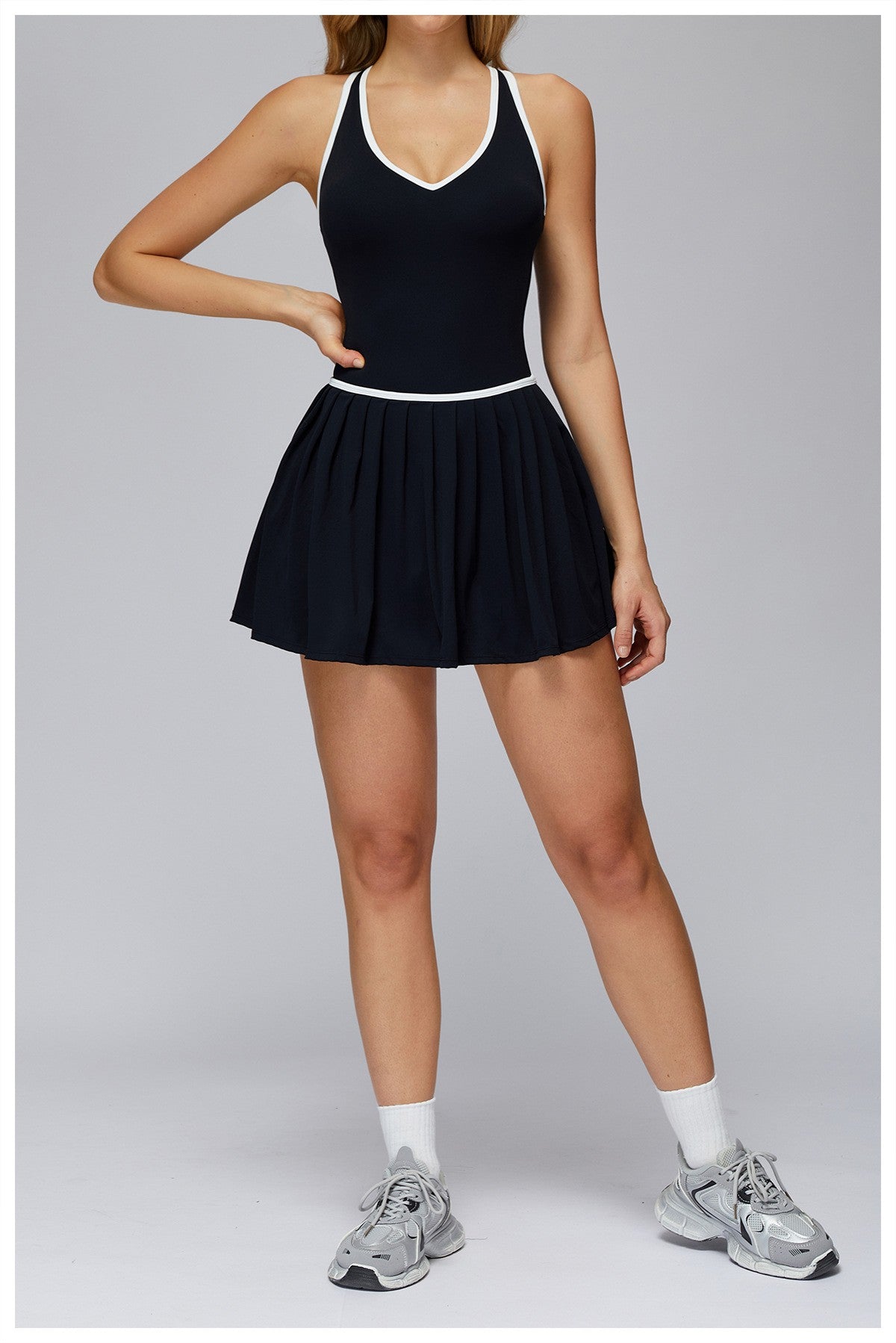 Yoga Jumpsuit Women Set Sexy Anti Glare One-Piece Jumpsuit Dance Ballet Sports Dress Gym Push Up Rompers Running Tennis Sports