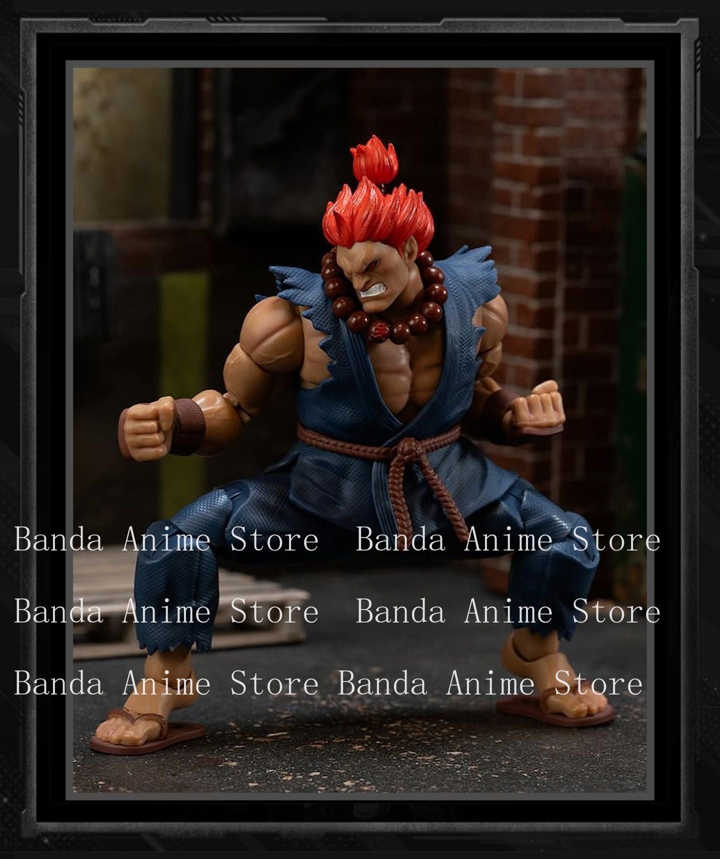 Jada Toys Street Fighter 2 Gouki M Bison  E Honda Action Figure Genuine Figurines PVC Collection Boxer Balrog Game Toy Gift