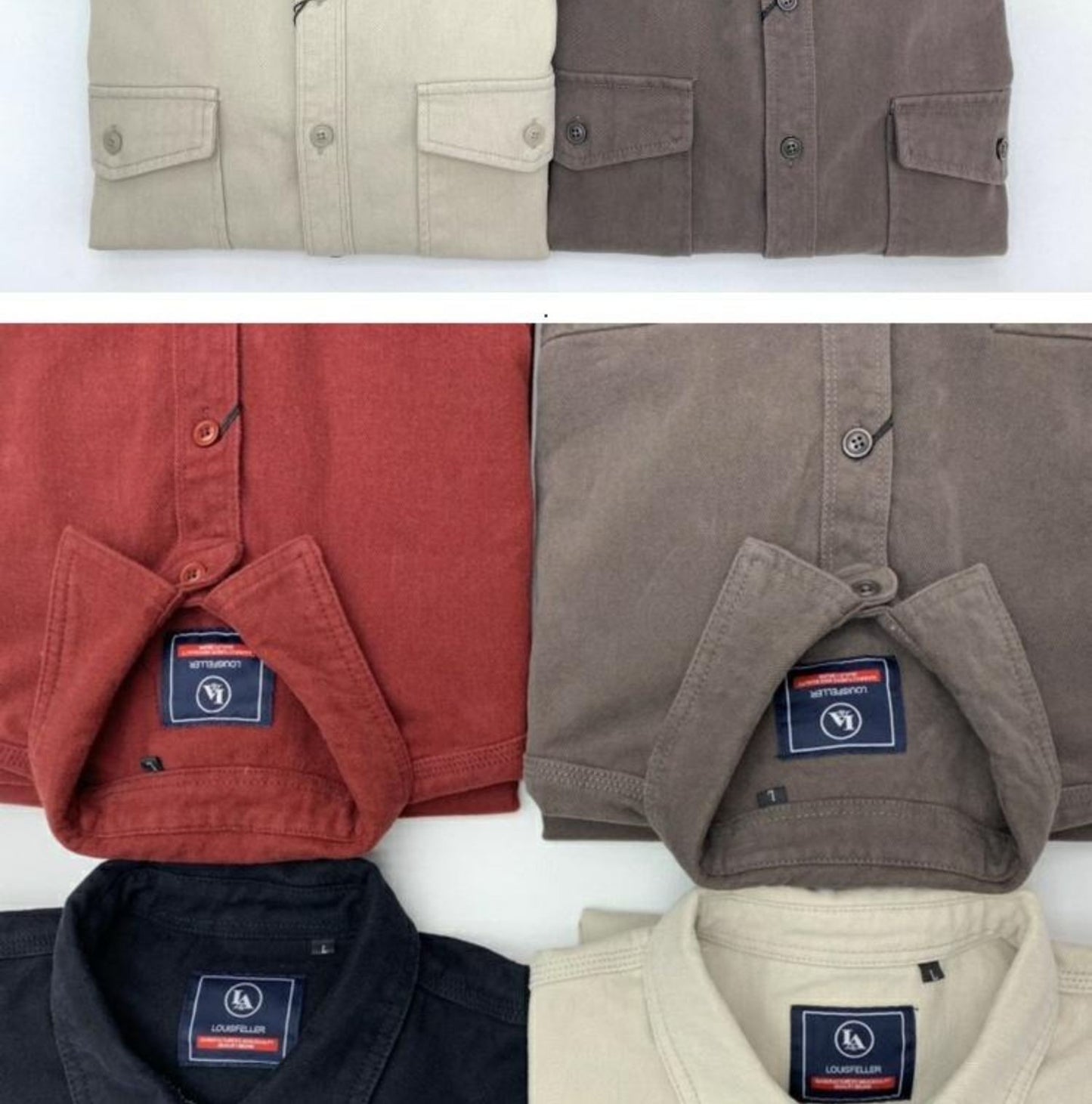 May Khaki heavy cargo double-pocket shirt men's cotton wash wool long-sleeved Japanese vintage loose coat