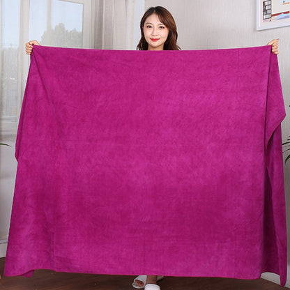 Extra large microfiber bath towel, super absorbent, quick-drying soft Hotel beauty salon sauna sports towel