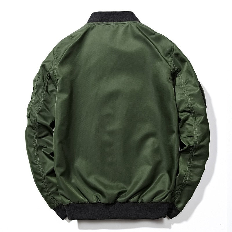 DIMUSI Men's Bomber Jackets Casual Male Outwear Windbreaker Coats Fashion Hip Hop Men Sports Pilot Baseball Jackets Clothing