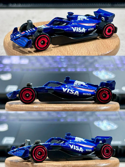 Hot Wheels X Formula 1 1/64 Collectible Car Toys 5 Packs Haas F1 Team Kick Sauber F1 Team Moneygram Theme Vehicle Gifts For Fans