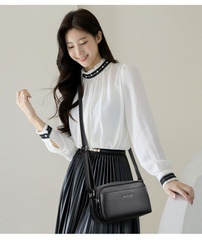 Genuine Brand Luxury Crossbody Bag Women Bags Handbags Designer Soft PU Leather Top Quality Casual Ladies Shoulder Messenger Sac