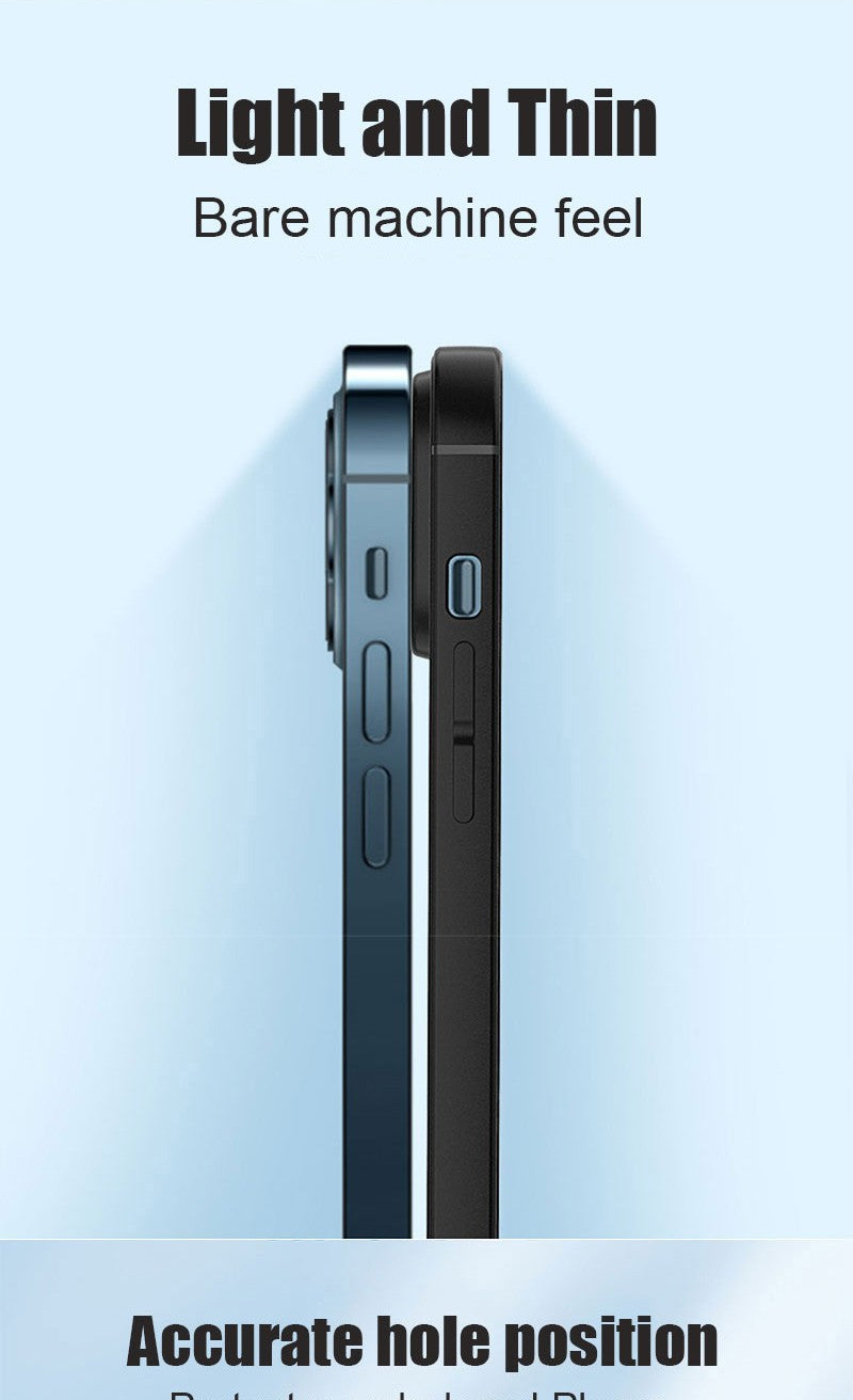 Capa de Telefone Preta de Luxo para iPhone 16 15 14 11 12 13 Pro Max 7 8 Plus 13 Mini 16E SE 2022 Xr X Xs Capa Traseira Fosca Macia