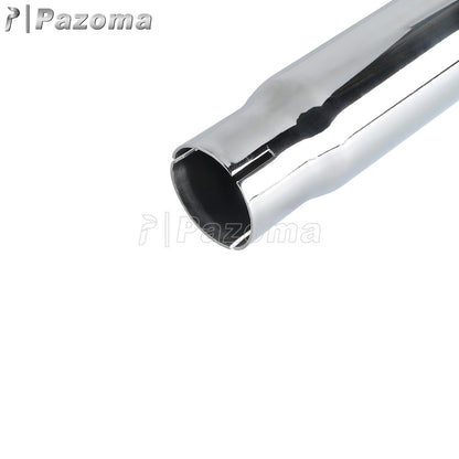 For Harley Softail Breakout Standard Slim Deluxe 2007-17 Motorcycle 33/36/39/42" Fishtail Exhausts Slip On Exhaust Pipe Muffler