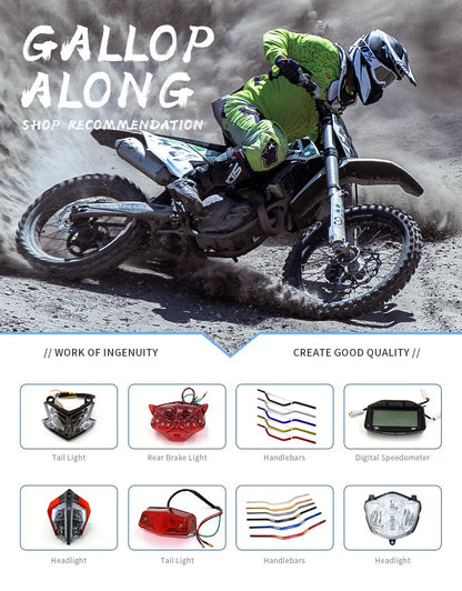 Luzes de LED Universais para Seta de Moto à Prova d'Água Indicador de Advertência Lâmpada de Seta Piscas de Moto Scooter Iluminação