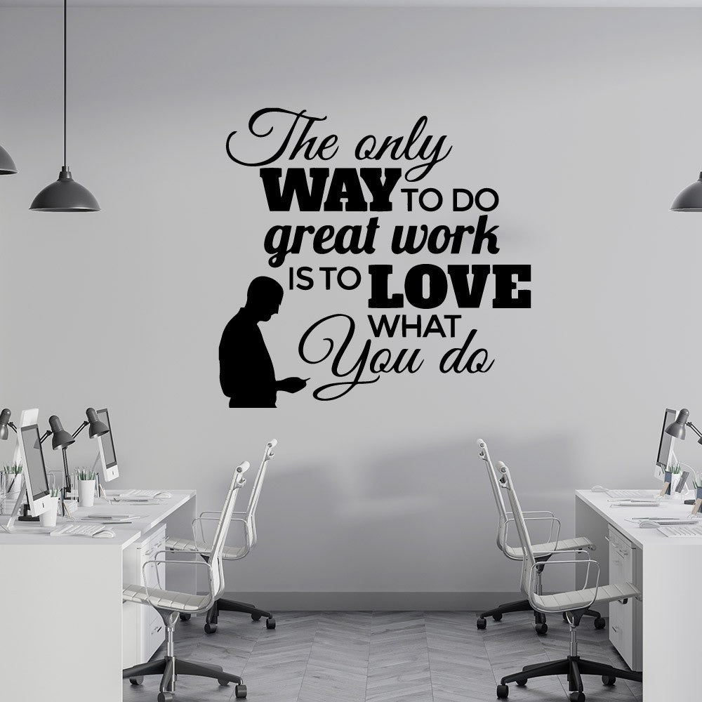 1 pc be amazing today with love words Wall Sticker Home Decor Accessories Decor Living Room home Removable Creative Stickers