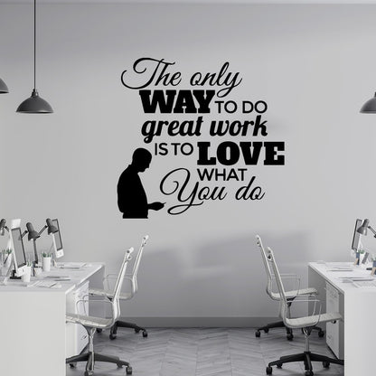 1 pc be amazing today with love words Wall Sticker Home Decor Accessories Decor Living Room home Removable Creative Stickers