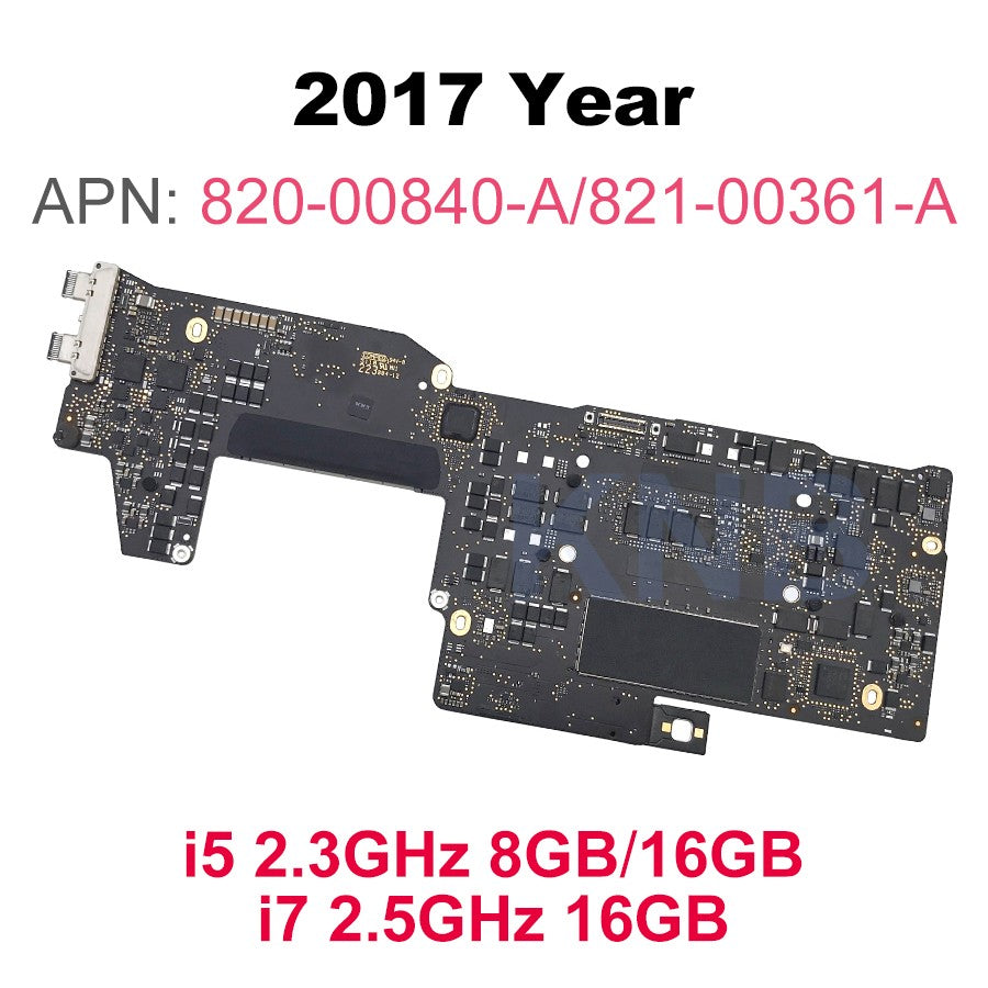 Placa-mãe Original A1708 para MacBook Pro A1708 Placa Lógica 2.0GHz 2.3GHz 2.5GHz 8GB 16GB 820-00875-A 820-00840-A 2016 2017