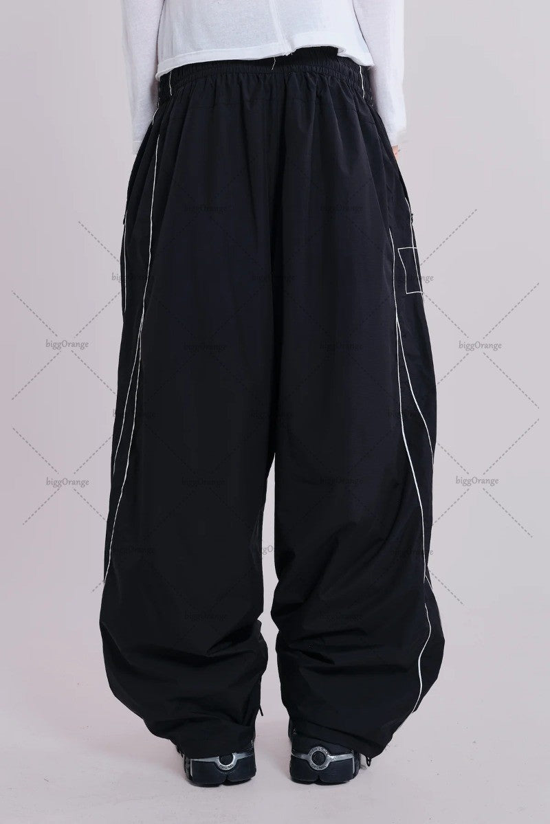 Gótico Maré Harajuku Letras Bordadas Calças Casuais da Moda Masculino Y2k Americano Hip-hop Rock Oversized Calças de Perna Larga Calças Femininas