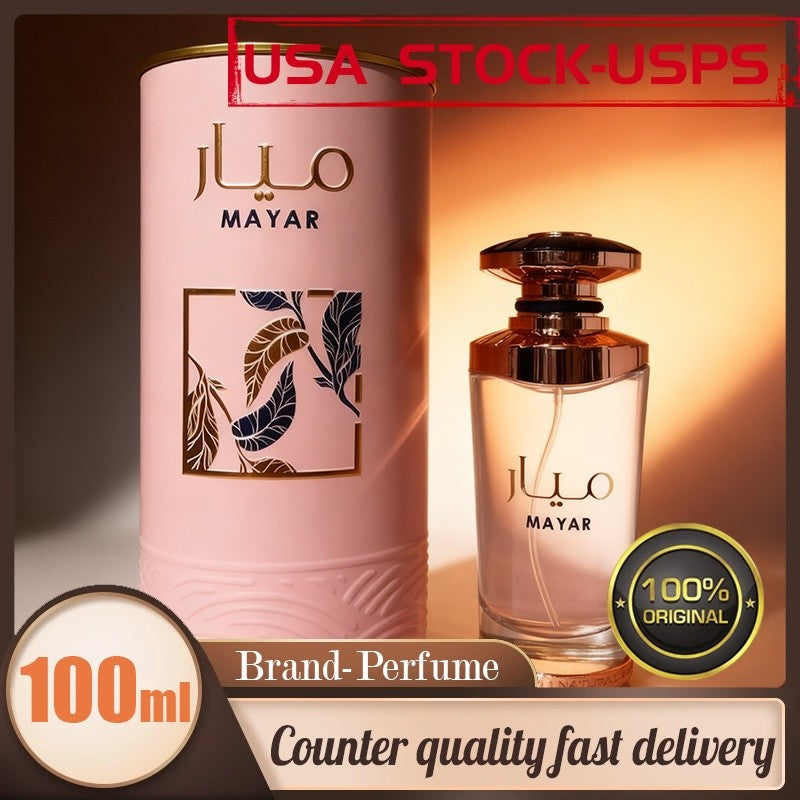 MAYAR Natural Perfumes Woman Floral Perfumes Arab Women Fresh Elegant Cologne Light Fragrance Female For Daily Dating Travel