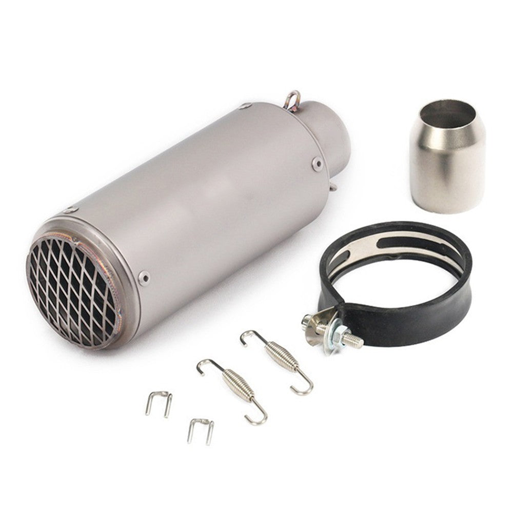 motorcycle exhaust inox muffler carbon fiber exhaust Universal 51/60mm with DB Killer for z900 R3 R25 MT07 MT09 R1 Z400 Z650