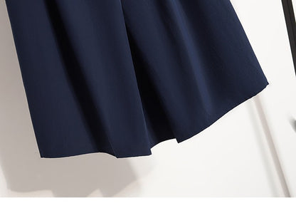 Summer Women Plus Size Skirt 2025 New High Waist Irregular Mid Long Skirt Woman Elastic Waist A Line Pleated Big Size Skirts