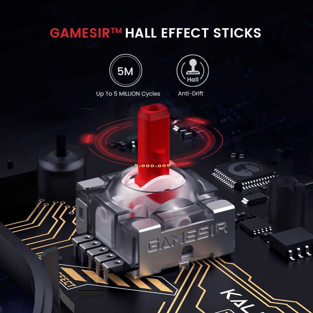 GameSir Kaleid Xbox Gaming Controller Wired Gamepad for Xbox Series X, Xbox Series S, Xbox One, with Hall Effect Joystick