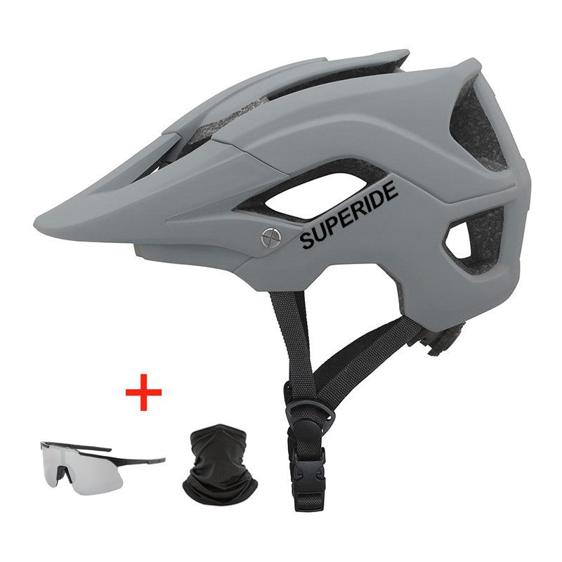 Capacete de Ciclismo MTB DH In-mold SUPERIDE Capacete Esportivo Anti-impacto para Bicicleta de Estrada e Montanha Masculino e Feminino