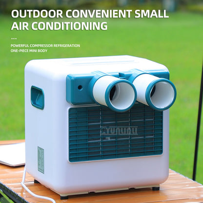 220V Mobile Air Conditioning Machine Free Installation Air Conditioner Small Camping Climatisation Cooling Machine